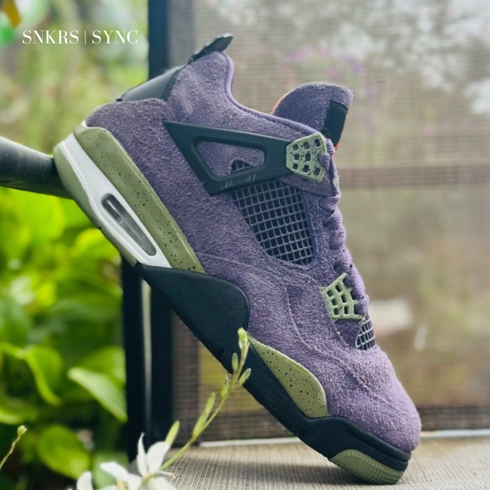 Pending Sold . Air Jordan Retro 4 | (Canyon Purple)